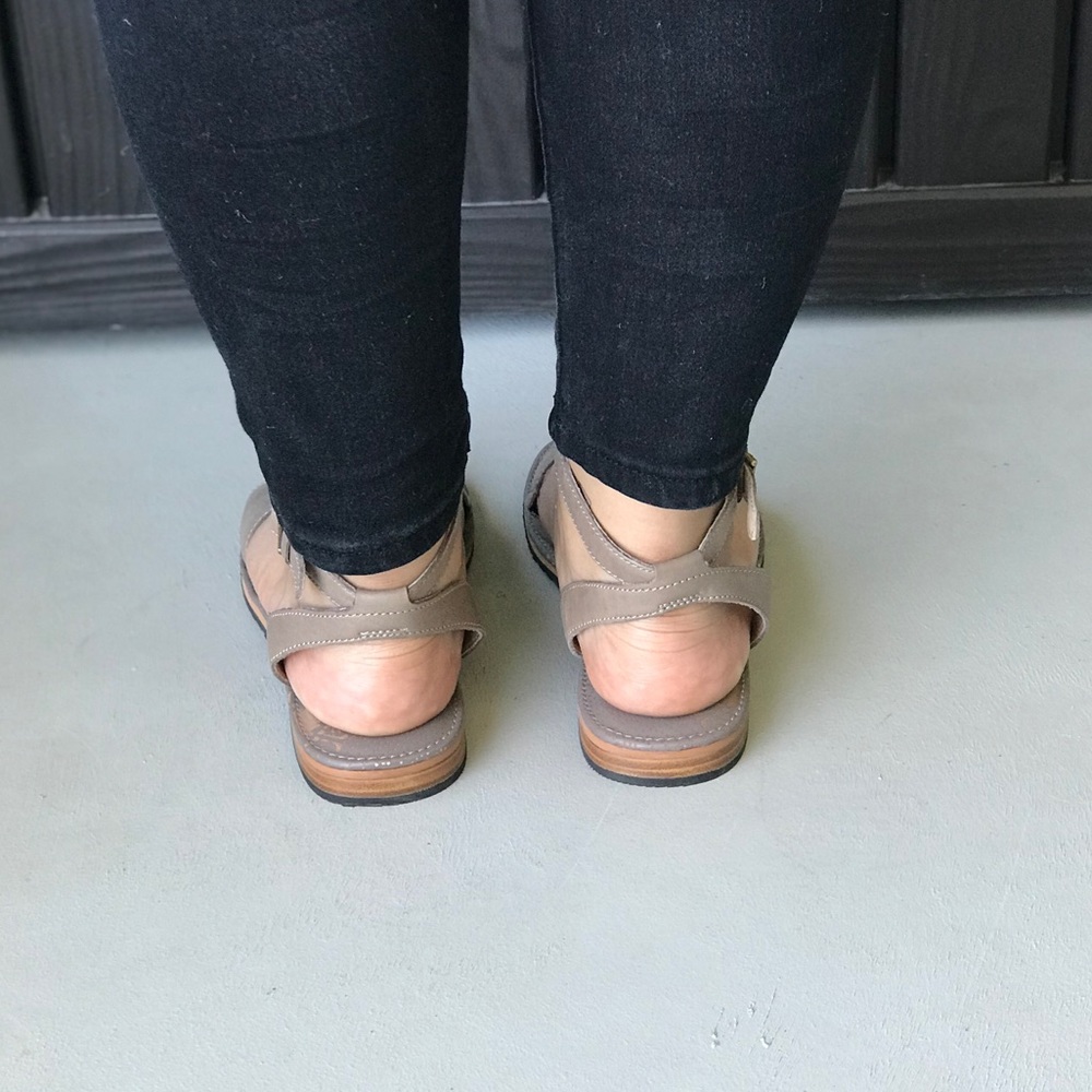 Full Grain Leather Comfortable Slingback Sandals - Picture 4 of 6